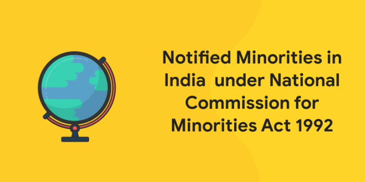 Notified Minorities in India under National Commission for Minorities Act 1992 thumbnail