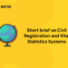 Short brief on Civil Registration and Vital Statistics Systems