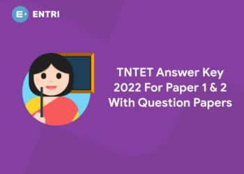 TNTET Answer Key 2022 For Paper 1 & 2 With Question Papers