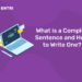 What is a Complex Sentence and How to Write One?