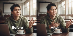 stuck for words during speaking