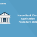Harco Bank Clerk Application Procedure 2022