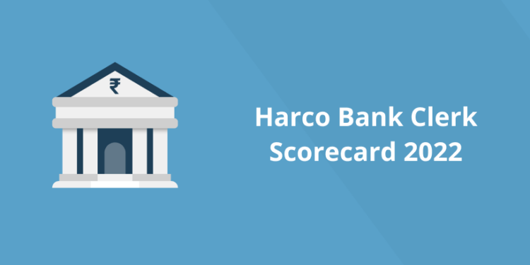 Harco Bank Clerk Scorecard 2022