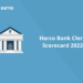 Harco Bank Clerk Scorecard 2022