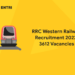 RRC Western Railway Recruitment 2022: 3612 Vacancies
