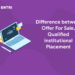 Difference between Offer For Sale, Qualified Institutional Placement