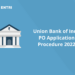 Union Bank of India PO Application Procedure 2022