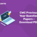 CWC Previous Year Question Papers – Download PDF
