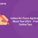 Indian Air Force Agniveer Mock Test 2022 – Free Online Test
