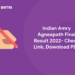 Indian Amry Agneepath Final Result 2022- Check Link, Download PDF