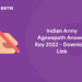 Indian Army Agneepath Answer Key 2022- Download Link