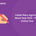 Indian Navy Agniveer Mock Test 2022 - Free Online Test