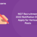NGT Recruitment 2022 Notification Out Apply for Various Posts