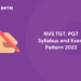 NVS PGT, TGT Syllabus and Exam Pattern 2022