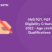 NVS TGT, PGT Eligibility Criteria 2022 - Age Limit, Qualifications