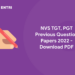 NVS TGT,PGT Previous Question Papers 2022 - Download PDF