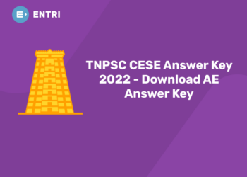 TNPSC CESE Answer Key 2022 - Download AE Answer Key