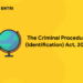 The Criminal Procedure (Identification) Act, 2022
