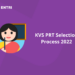 KVS PRT Selection Process 2022