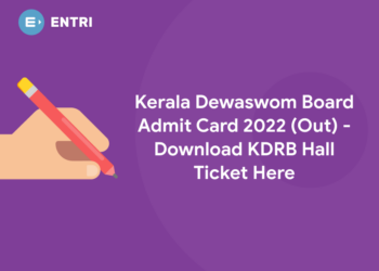 Kerala Dewaswom Board Admit Card 2022 (Out) - Download KDRB Hall Ticket Here