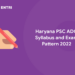 Haryana PSC ADO Syllabus and Exam Pattern 2022