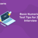 Basic Numerical Test Tips for Job Interview