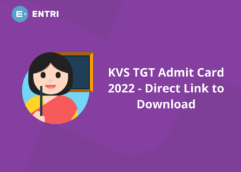 KVS TGT Admit Card 2022 – Direct Link to Download
