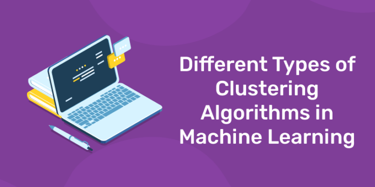 Different Types of Clustering Algorithms in Machine Learning