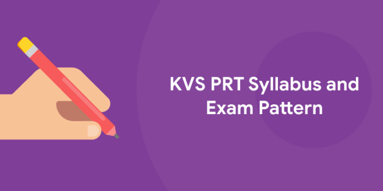 KVS PRT Syllabus and Exam Pattern