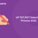 UP TGT,PGT Selection Process 2022