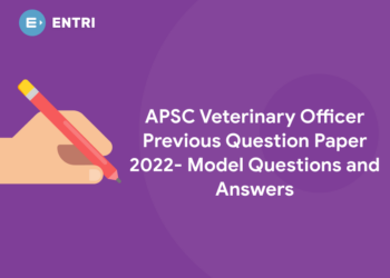 APSC Veterinary Officer Previous Question Paper 2022- Model Questions and Answers
