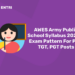 AWES Army Public School Syllabus 2022 & Exam Pattern For PRT, TGT, PGT Posts