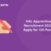 HAL Apprentice Recruitment 2022 Apply for 120 posts