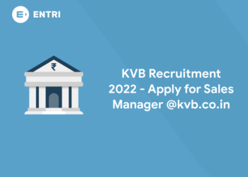 KVB Recruitment 2022 - Apply fro Sales Manager @kvb.co.in