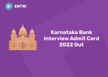 Karnataka Bank Interview Admit Card 2022 Out