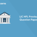 LIC HFL Previous Question Papers