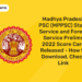 Madhya Pradesh PSC (MPPSC) State Service and Forest Service Prelims 2022 Score Card Released – How to Download, Check Link