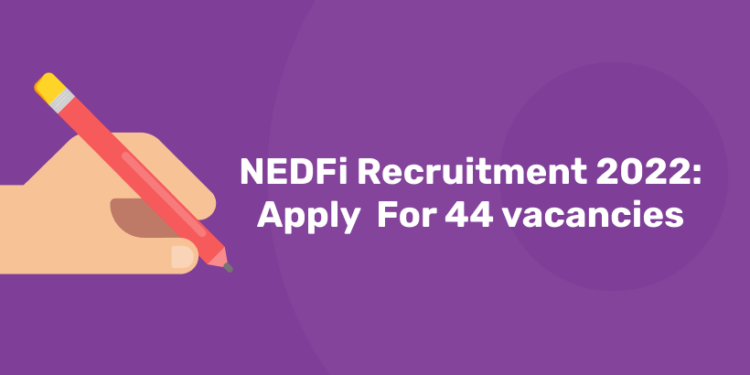 NEDFi Recruitment 2022 Apply For 44 vacancies