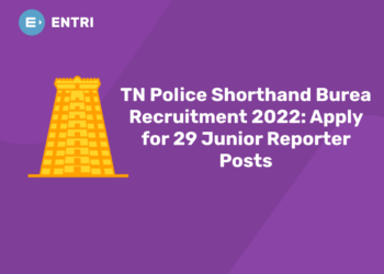 TN Police Shorthand Burea Recruitment 2022