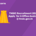 TNSIC Recruitment 2022 – Apply for 5 Office Assistant @ tnsic.gov.in
