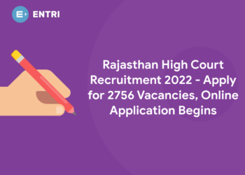 Rajasthan High Court Recruitment 2022 - Apply for 2756 Vacancies, Online Application Begins