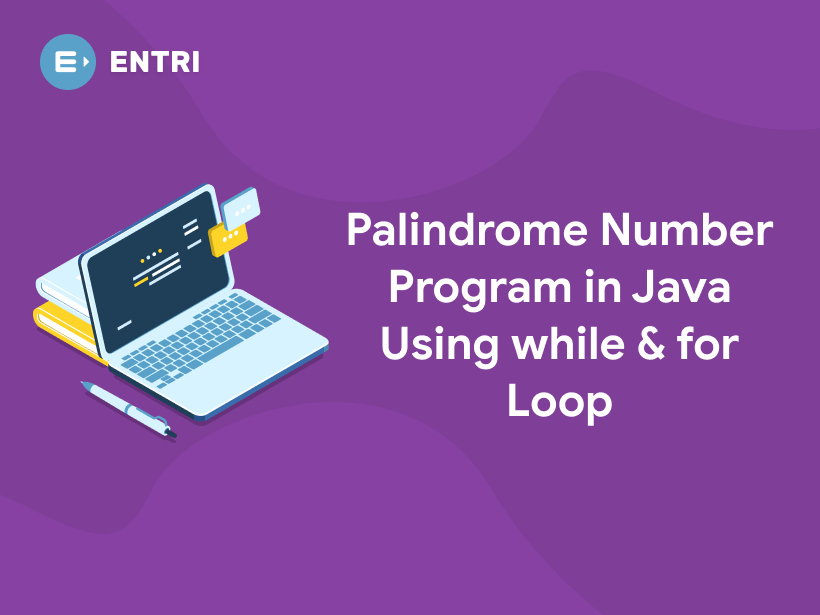 palindrome number in java using while loop