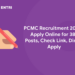 PCMC Recruitment 2022 - Apply Online for 386 Posts, Check Link, Direct Apply