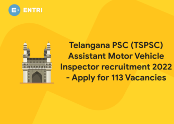 Telangana PSC (TSPSC) Assistant Motor Vehicle Inspector recruitment 2022 - Apply for 113 Vacancies