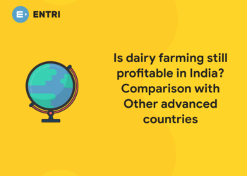 Is dairy farming still profitable in India? Comparison with Other advanced countries