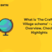 What is ‘The Crafts Village scheme’ - An Overview, Check Highlights