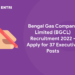 Bengal Gas Company Limited (BGCL) Recruitment 2022 - Apply for 37 Executive Posts