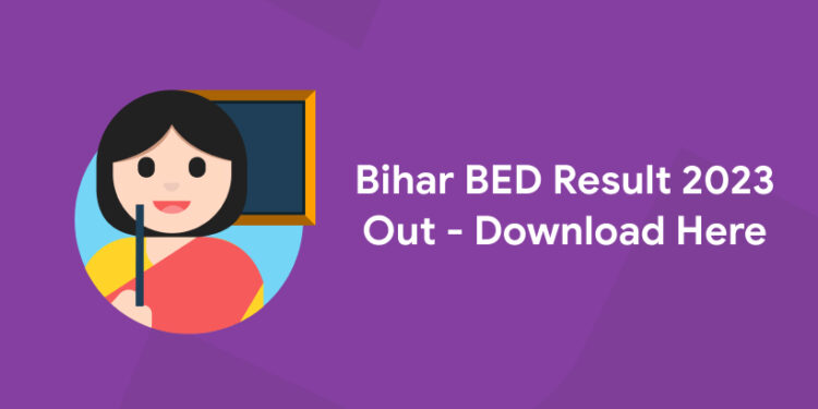 Bihar BED Result 2023 Out