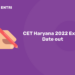 CET Haryana 2022 Exam Date out