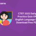 CTET 2022 Daily Practice Quiz 09 English Language II – Download Free PDF